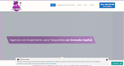Desktop Screenshot of elcortijodelossolteros.com